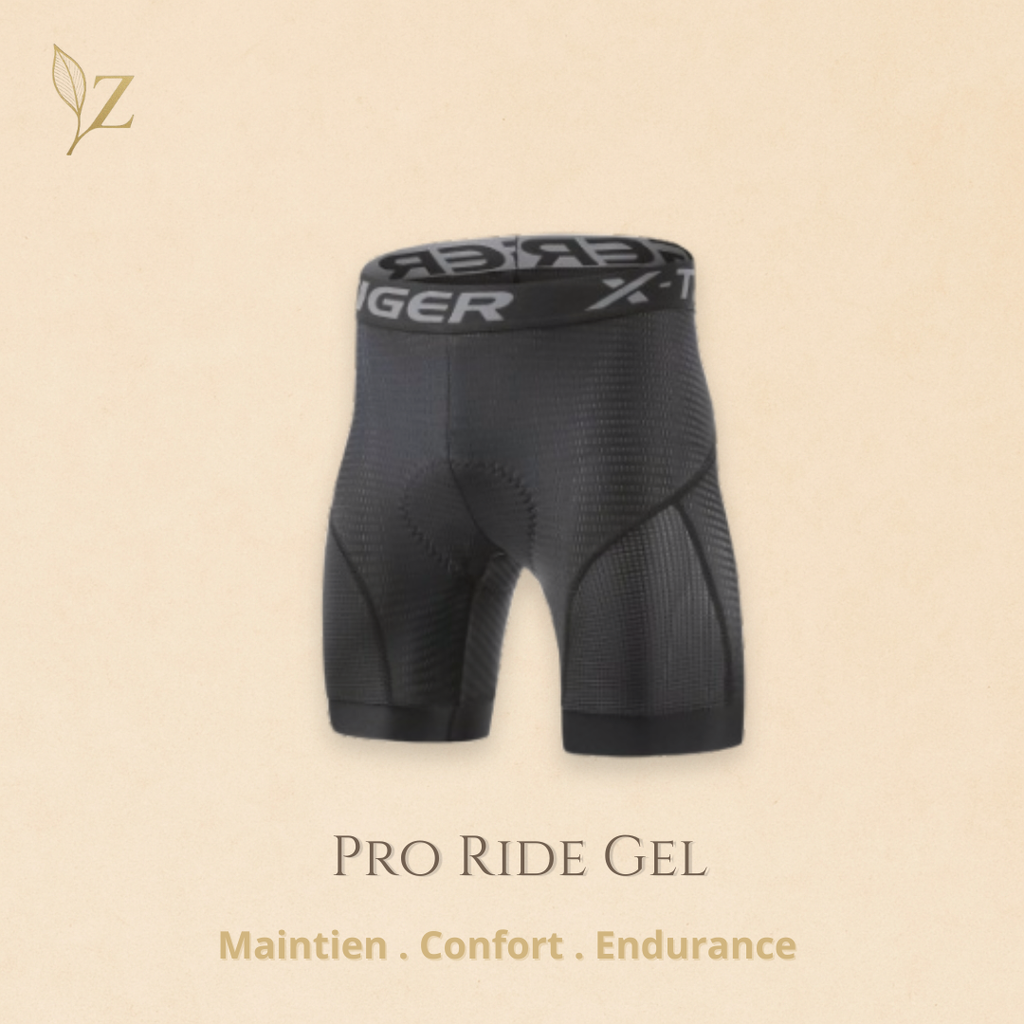 ZENCO - Pro Ride Gel - Caleçon technique homme longue distance.