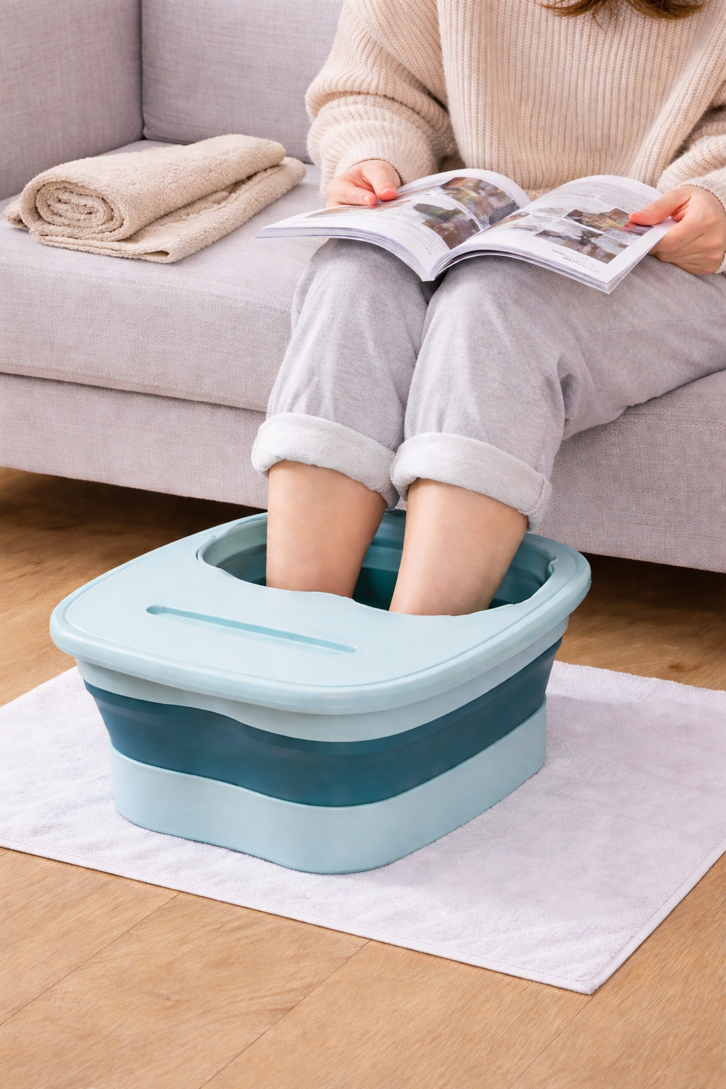 Bain de Pieds Pliable