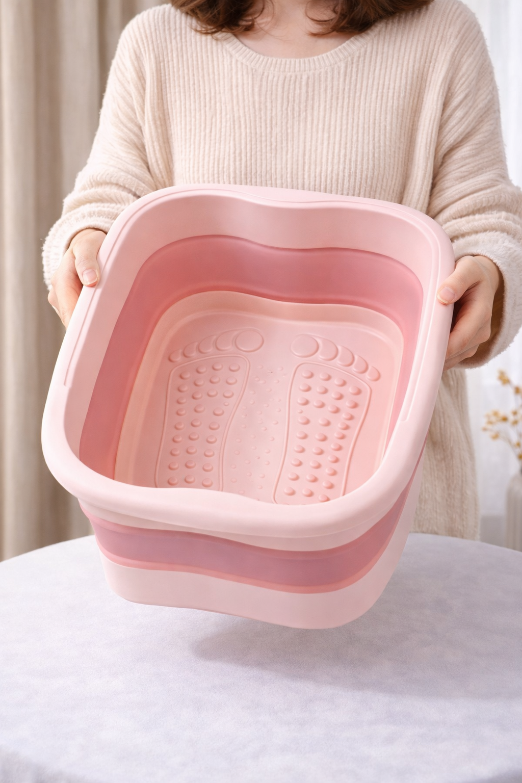 Bain de Pieds Pliable